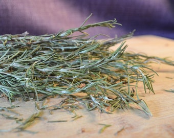 Dried Rosemary - Certified Organic, Rosmarinus officinalis, Culinary, Kitchen, Spices, Cooking, Gourmet, Dried Herbs, Hearty, Home Cooking