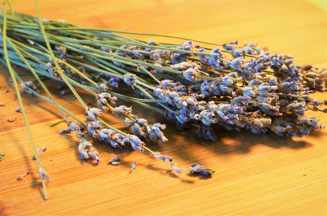 Dried Lavender Stalks Certified Organic, Whole Lavender, Dried Lavender