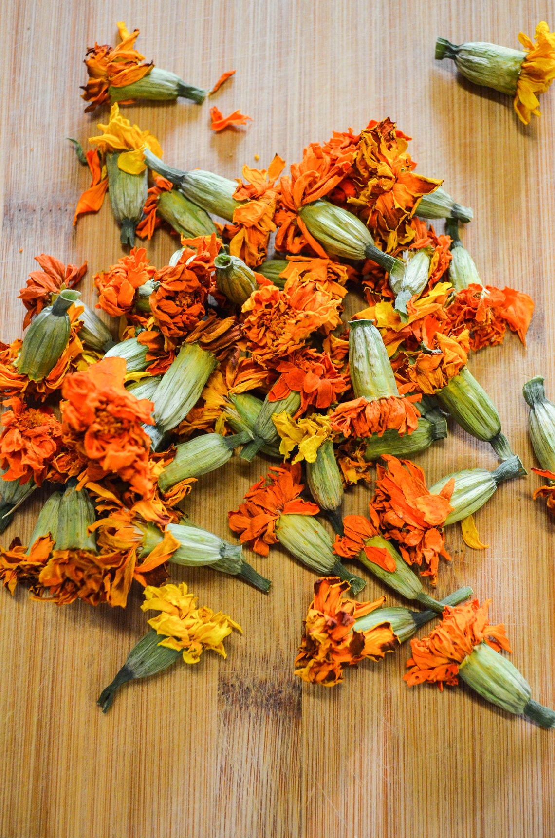 Dried Marigold Flowers Certified Organic Dried Flowers Etsy.de