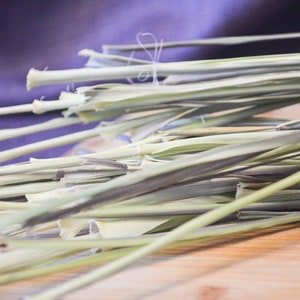 Dried Lemongrass - Certified Organic, East-Indian, Dried Herbs, Loose Leaf Herbal Tea