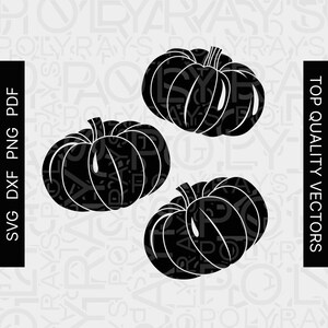 Pompoenen svg-bundel, dxf, png, pdf, snijbestanden, hoogwaardige stencils, prachtige vectoren, gesneden bestanden, Halloween 2024, herfst, herfst svg