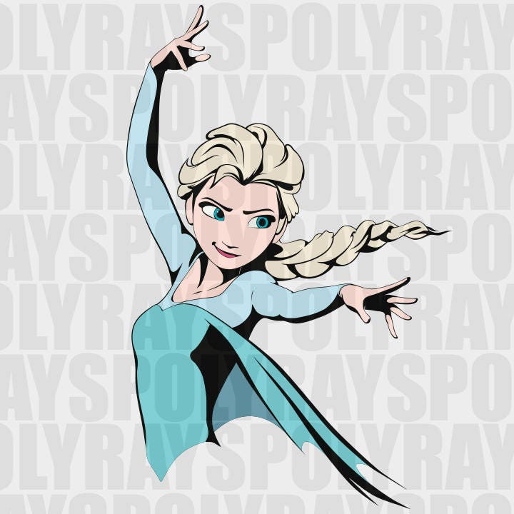 Frozen svg Disney Frozen Vector Elsa Elsa svg png eps | Etsy