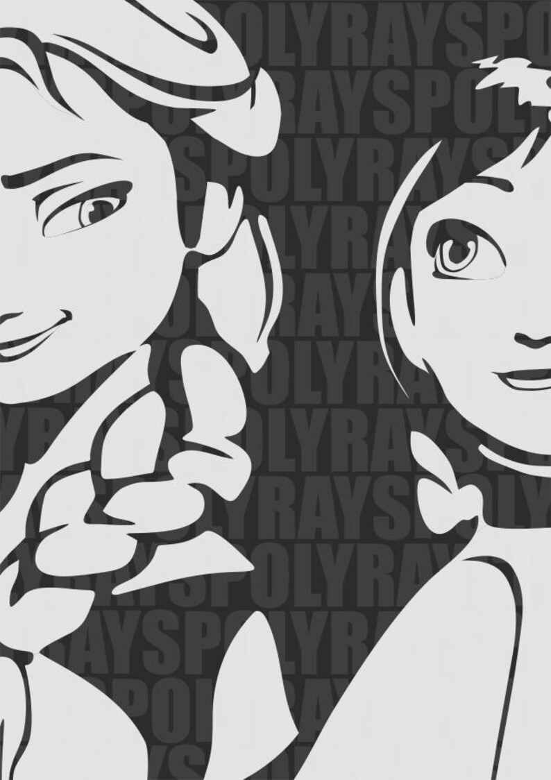 Download Frozen SVG Anna PNG Elsa EPS Stencils Frozen Vector Files ...