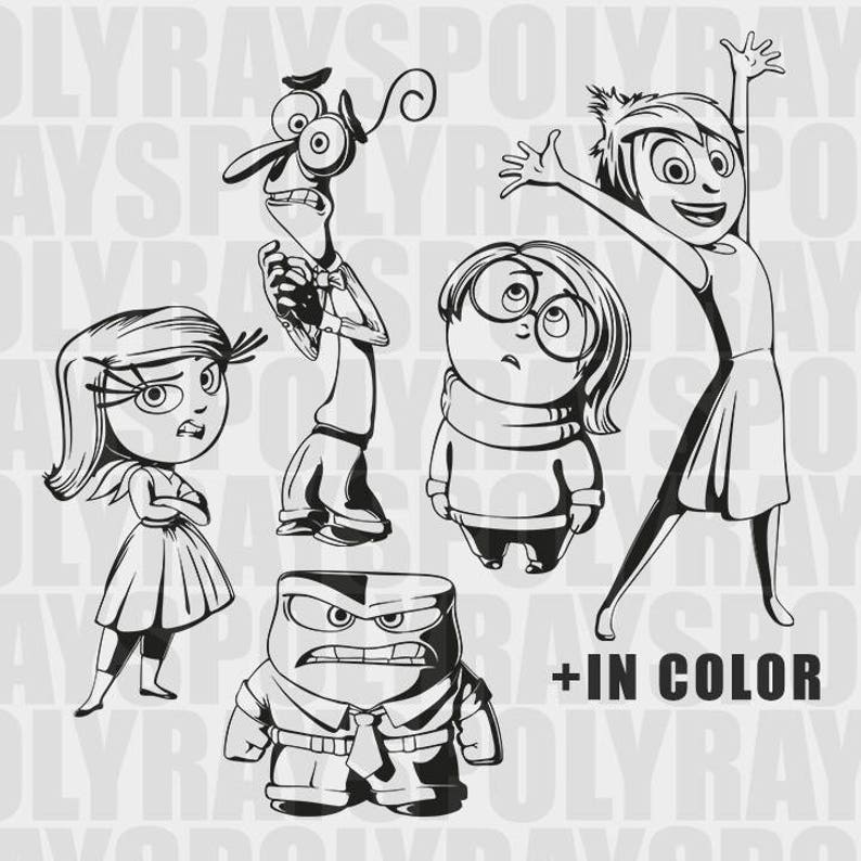 Download Inside Out SVG Digital Instant Download Disney Clipart | Etsy