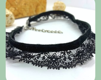 Der Caliente-Upcycling-Halsband oder Halsreif – umweltbewusstes und avantgardistisches ethisches Geschenk für Frauen, Schmuck im Gothic-Stil