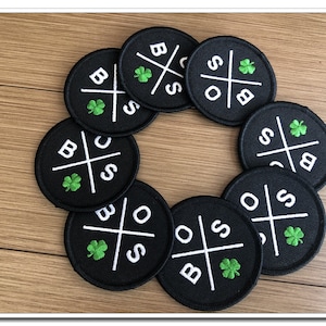 100 Custom embroidery Patches, Iron On Patch, Sew on patches