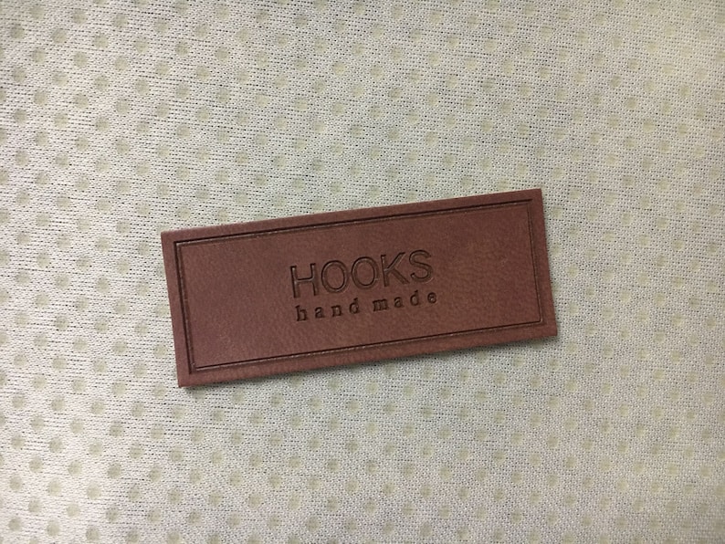 PU leather patches 1000 Custom leather labels Personalized label custom clothing label Hats patches leather clothing tag