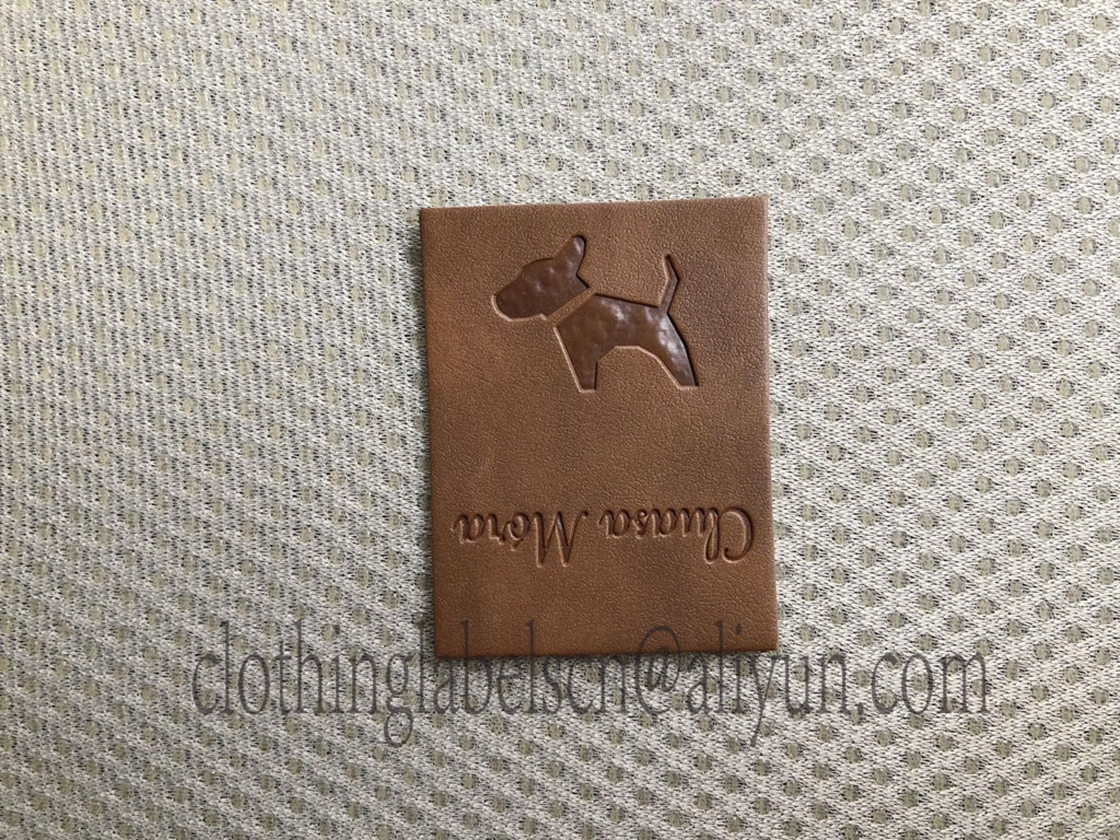 100 Leather Labels Custom, Custom Leather Patches, PU Leather Patches ...
