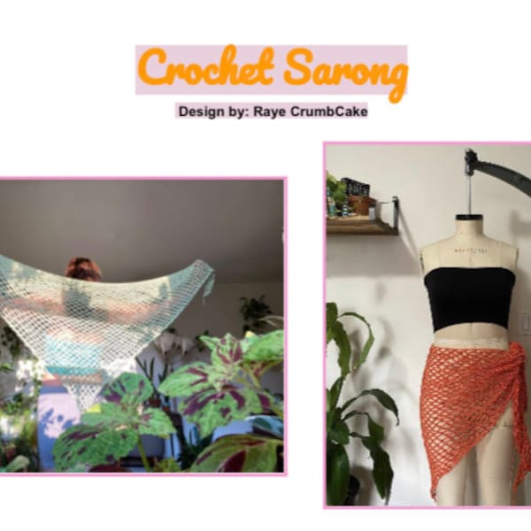 Crochet Sarong Pattern PDF