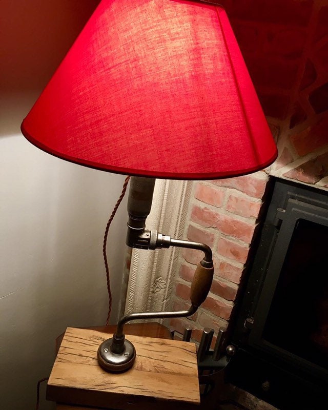 Alexandre | Lampe Vilebrequin Chignole Hand Drill Tool Lamp