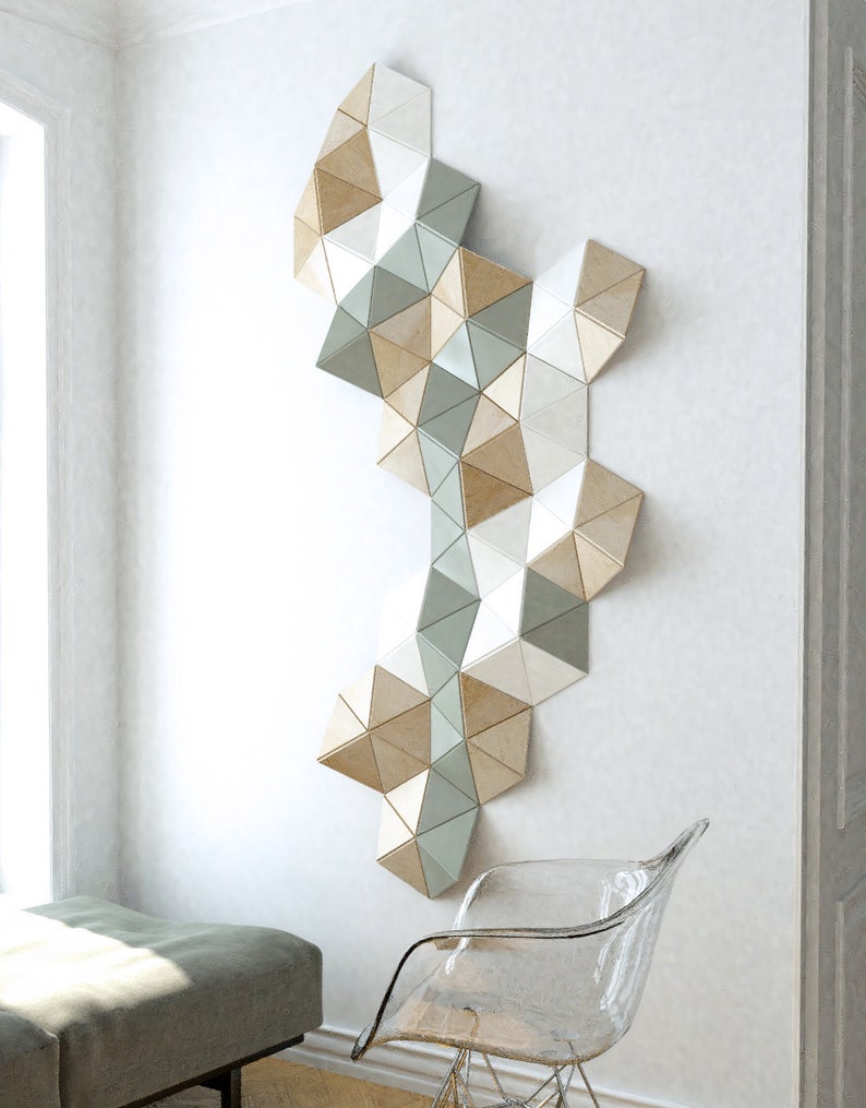 3d Wall Art Sculpture Geometric Wooden Decor Artwork Home - 3d Wall Decor 3d Wall Art Sculpture Geometric Wooden Decor Artwork Home - 3d Wall Decor