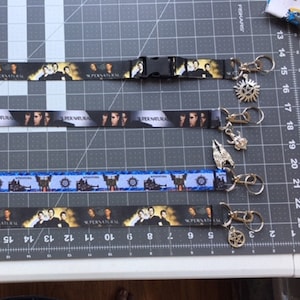 SPN Lanyard with choice of Charm