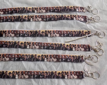 Walking Dead (Gold background) with choice of charm