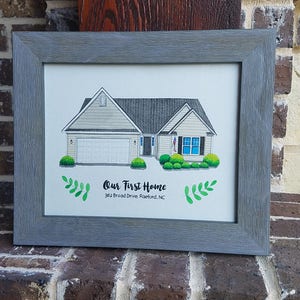 Handmade House Portrait image 6