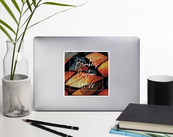 Brooke's Custom Glass Vinyl Stickers