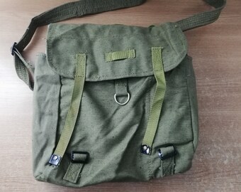 Vintage Messenger Bag Unisex Military 