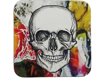 Skull Art Etsy