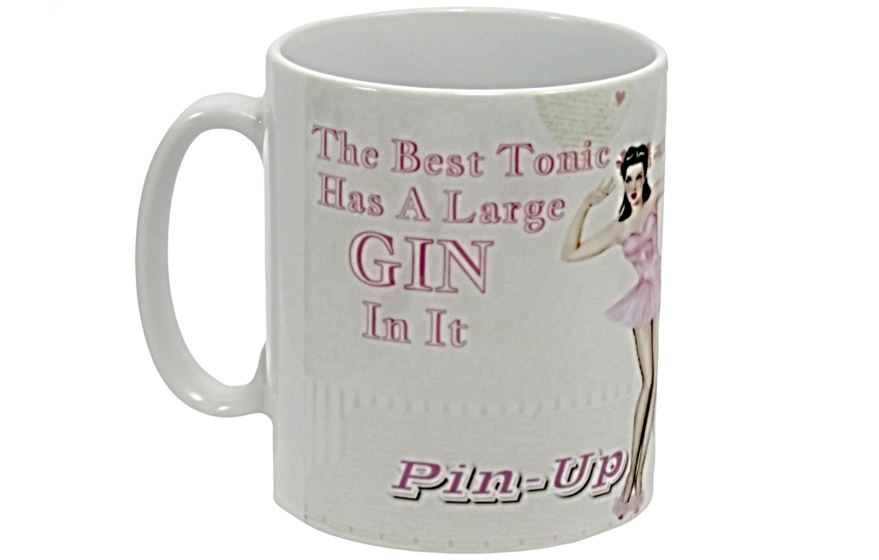 I'm a Gin and Tonic Lady Mug Gift for Her, Gin Gift Retro Gin Mug Gin Mug