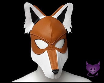 Fox Mask by Deviant Leather