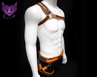 Full Body Double Strap Gunslinger by Deviant Leather