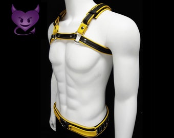 Transformer 3 in 1  Harness + Belt by Deviant Leather