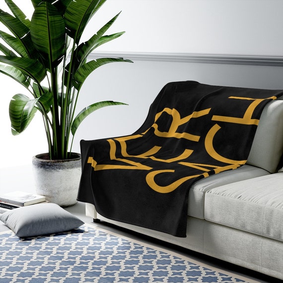 Designer inspired throw blanket hotsell