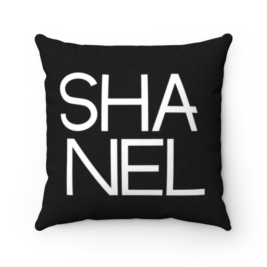 SHA NEL Pillow Cover 18 X 18 Fashion Designer 18 X 18 Pillow 