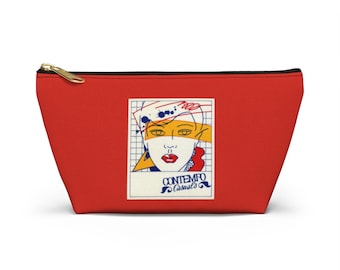 Contempo Makeup Bag, Cosmetic Bag, Clutch, Contempo Nostalgia, Y2K Fashion, Cosmetic Case, Makeup Case