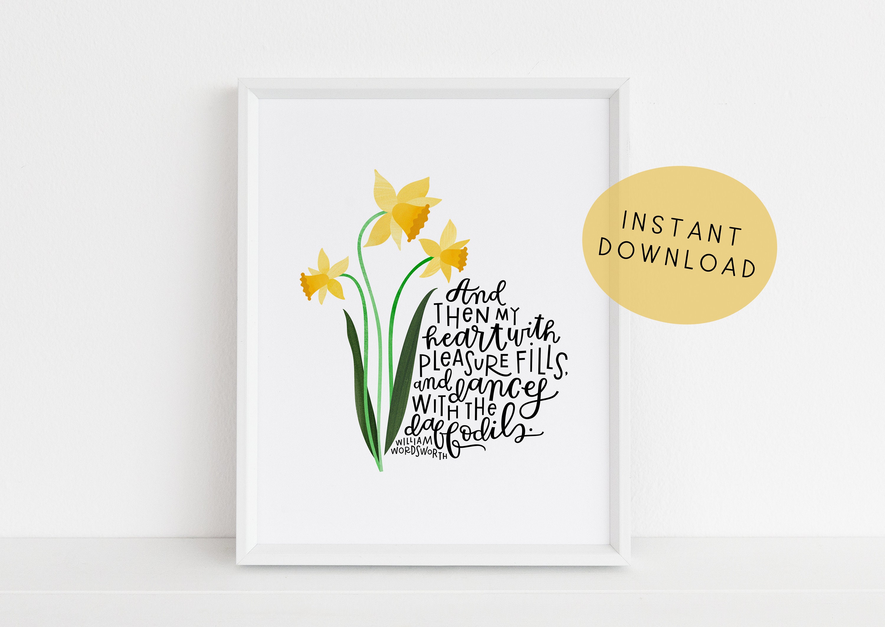 I Wandered Lonely as a Cloud Poem Daffodils William - Etsy Canada I Wandered Lonely as a Cloud Poem Daffodils William - Etsy Canada
