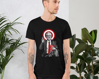 Jeremy Corbyn Jesus Short-Sleeve Unisex T-Shirt