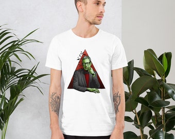 Spooky Jeff Goldblum Short-Sleeve Unisex T-Shirt