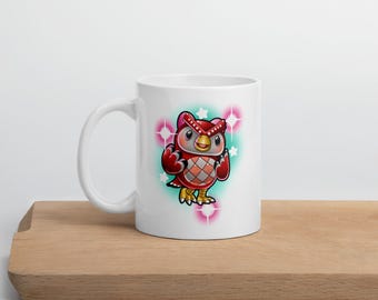 Celeste White glossy mug