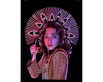 Cartel de Suspiria Giclée, impresión de arte de película de terror