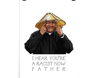 Fader Ted rasistisk affisch