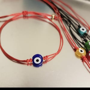 Evil Eye Bracelet,Nazar Bracelet,Lucky Bracelet, Turkish Evil Eye,Evil Eye Protection,Charm Bracelet,Tiny Friendship Bracelet,Wedding Gift