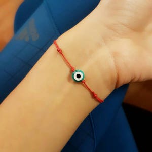 Evil Eye Bracelet, Nazar Bracelet, Lucky Bracelet, Turkish Evil Eye, Evil Eye Protection, Charm Bracelet, Friendship Bracelet, Tiny Bracelet