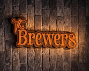 Custom Rustic Name Sign – Handcrafted with Leather Inlay/ western wall decor