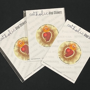 Surrender Novena Small Decal 4-pack
