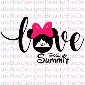 Love D2 Summit SVG