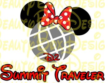 D2 Summit Traveler SVG Sublimation