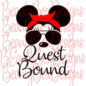 Quest Bound Cheer SVG PNG JPEG