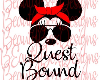 Quest Bound Cheer SVG PNG JPEG