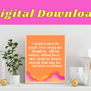 I'm Glad My Mom Died Poster - Etsy