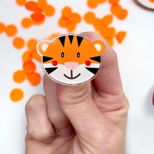 Tiger Acrylic Pin image 3