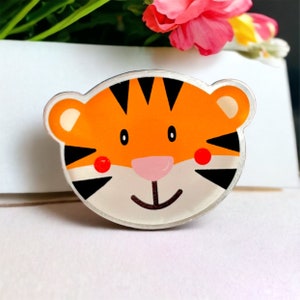 Tiger Acrylic Pin image 2