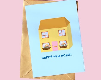 SALE: New Home Greetings Card