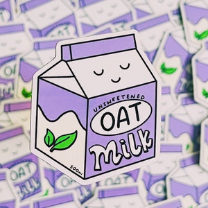 Oat Milk Sticker image 4