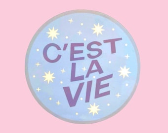 C’est La Vie sticker