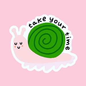 Snail sticker