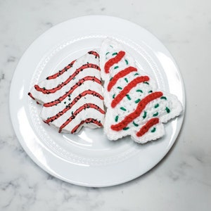 Weihnachtsbaum-Torte - Häkelanleitung | PDF druckbare Sofort-Download